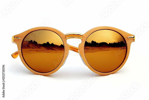 Wooden Sunglasses Reflectin...