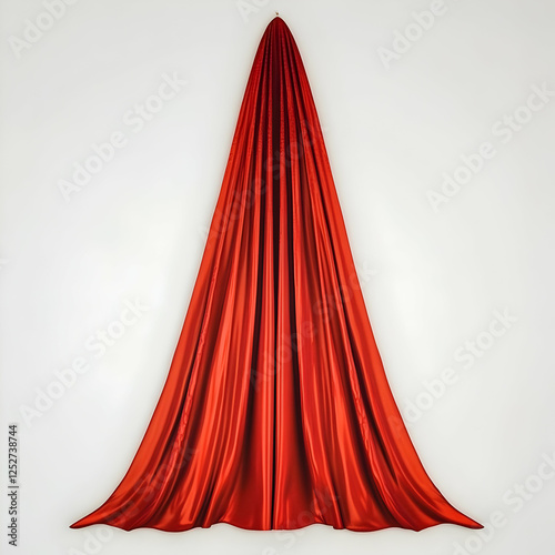 Red Drape Illustration
