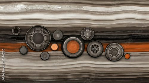 Abstract Background with Co...