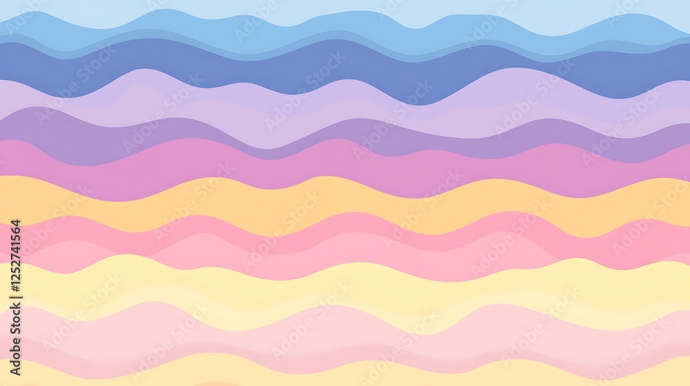 Pastel wave background design (4) Pastel wave background design (4)