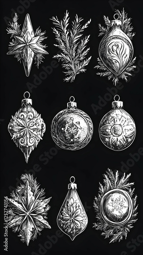 Ornate Christmas Ornament I...
