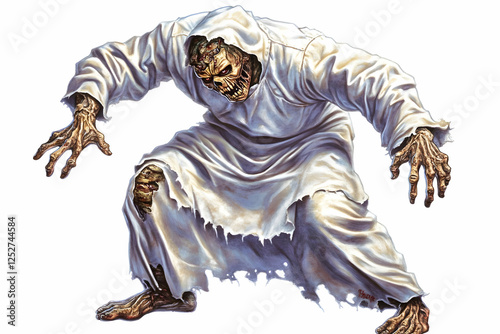 Undead Illustration: Skelet...