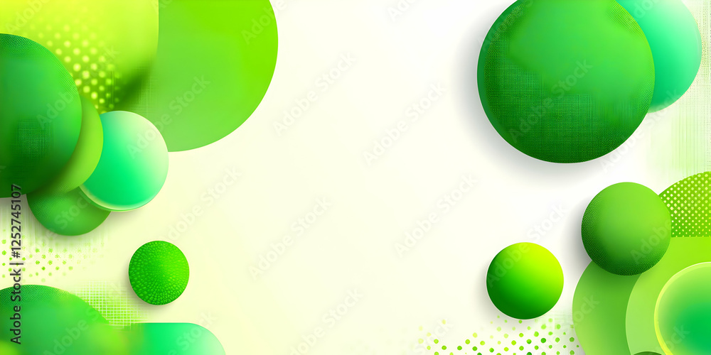 Abstract Green Sphere Background Illustration Abstract Green Sphere Background Illustration