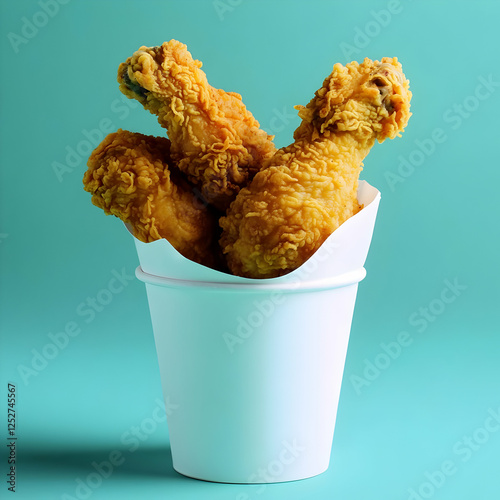 Crispy Fried Chicken Drumst...