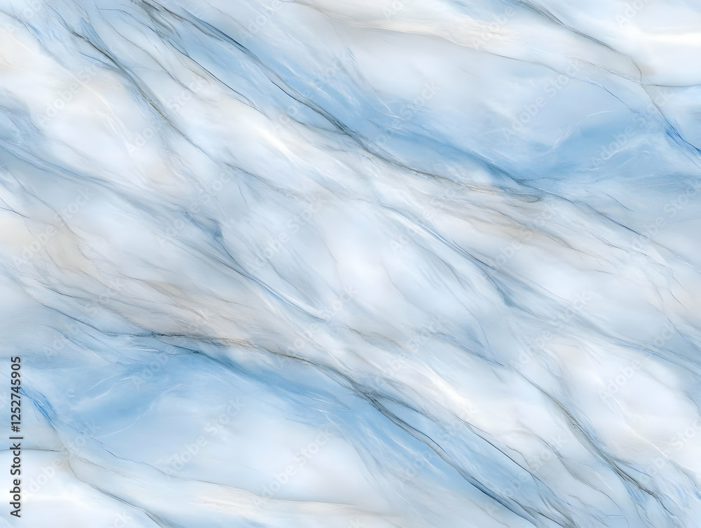 Obraz premium Blue Marble Texture Background Illustration