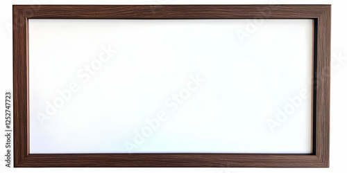 Brown Wooden Frame Mockup I...
