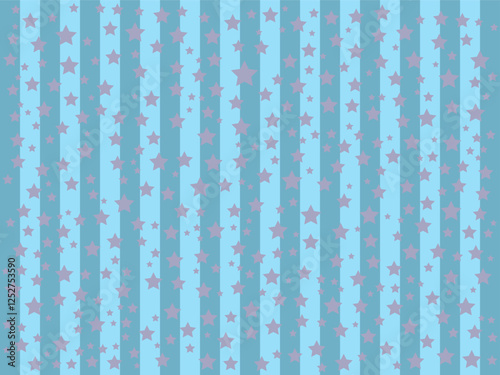 Futuristic blue grid background with  star shapes, perfect for digital designs and sci-fi themes.