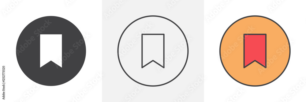 Bookmark icons pack for website designs Bookmark icons pack for website designs