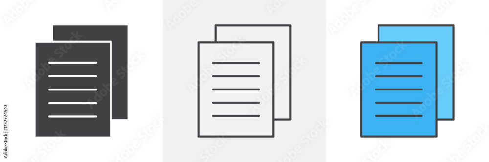 Copy icons pack for website designs Copy icons pack for website designs