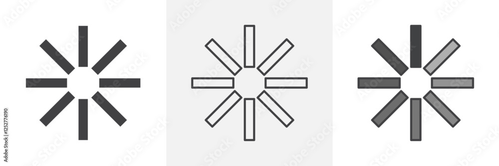 Loading icons pack for website designs Loading icons pack for website designs