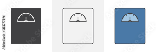Scale icons pack for website designs