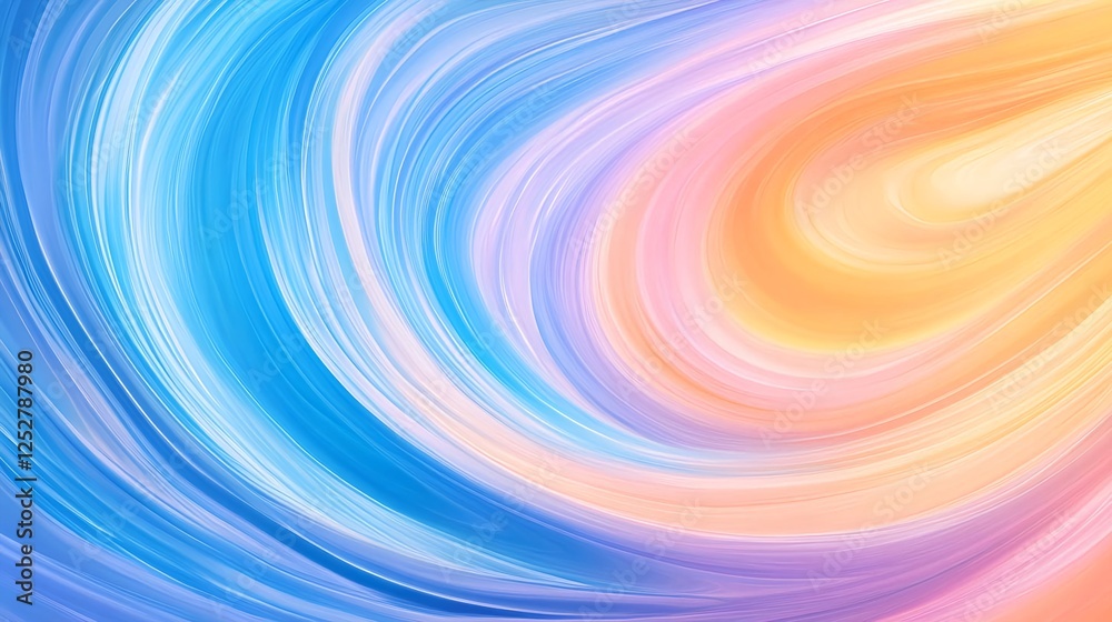 Abstract Pastel Swirl Background - Pastel Color Palettes Abstract Pastel Swirl Background - Pastel Color Palettes