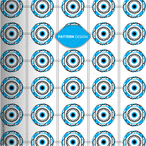 Corporate geometric floor and background pattern template