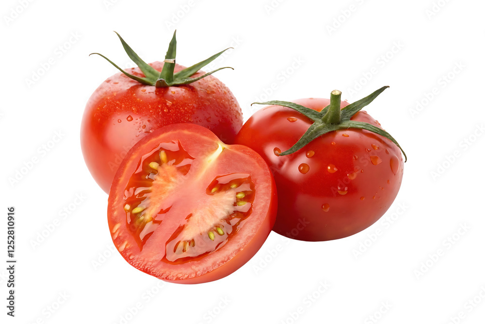 tomatoes isolated on white background tomatoes isolated on white background