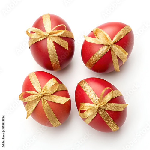 red color eggs