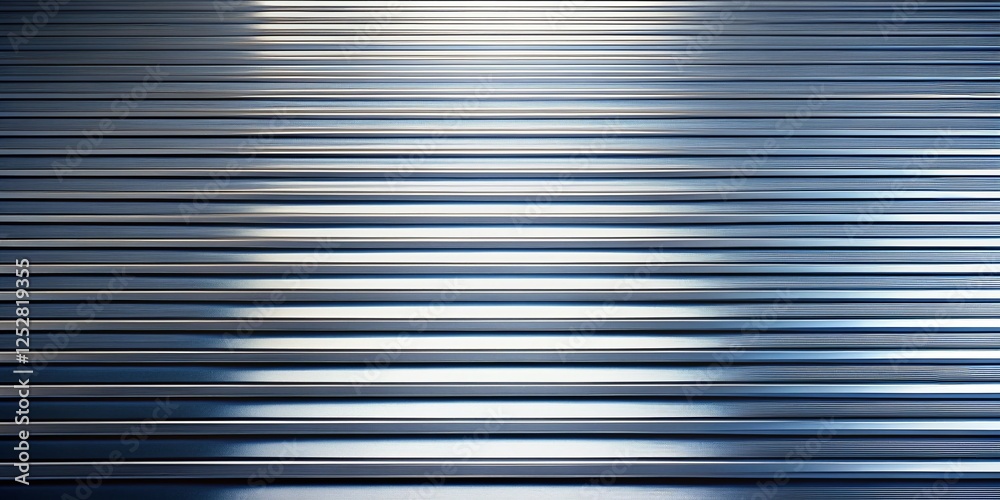 Fototapeta premium Abstract Metallic Texture: Parallel White Stripes Background