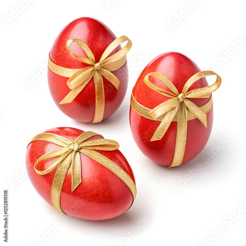 red color eggs