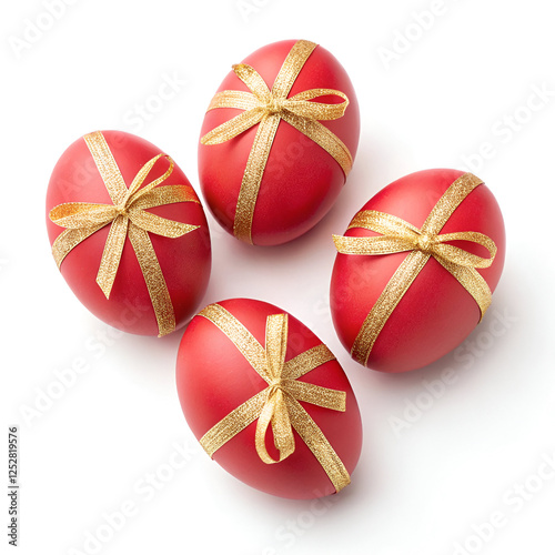 red color eggs
