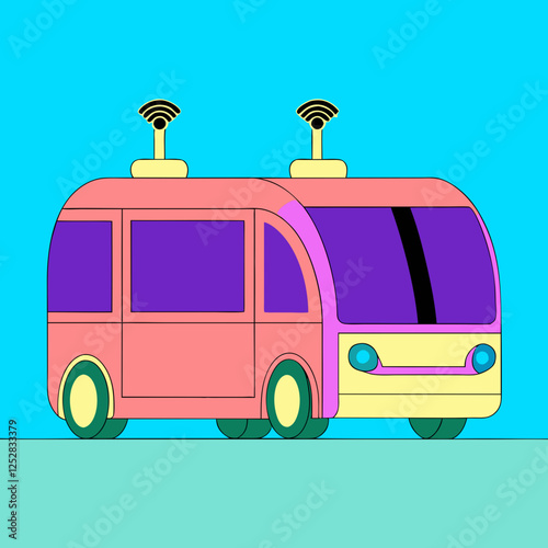 bus vector illustration