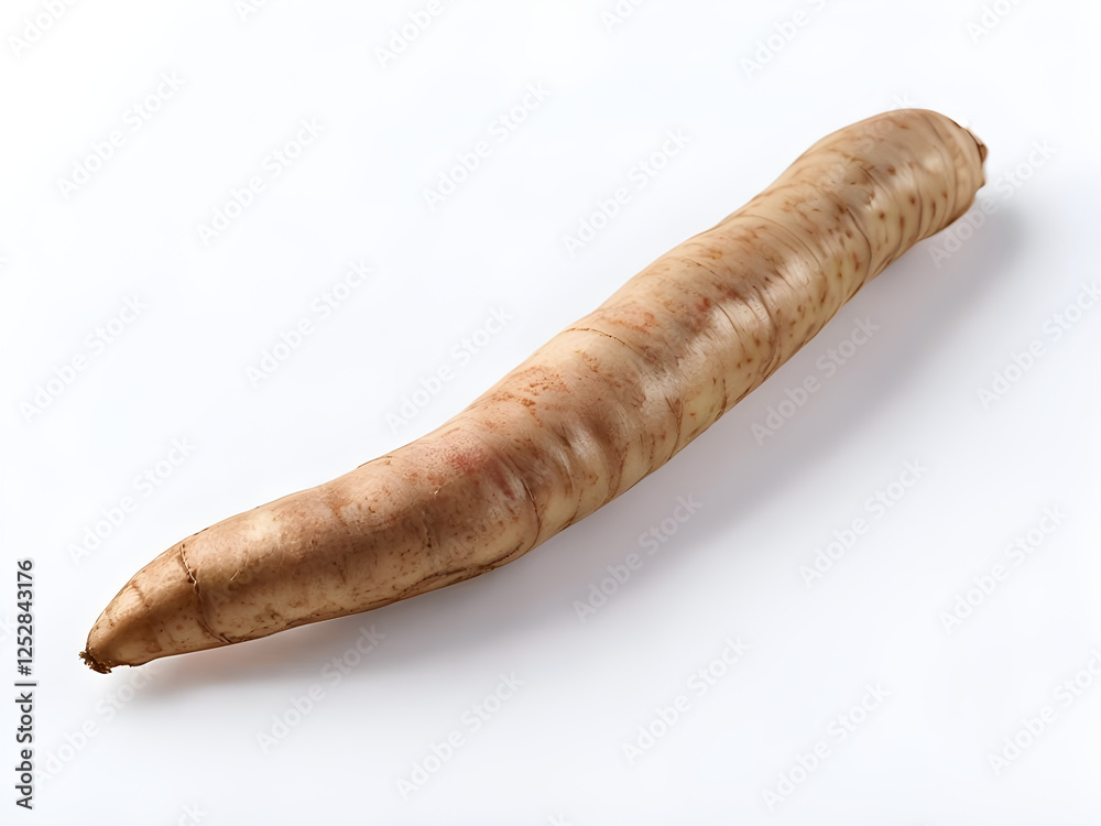 cinnamon-vine or chinese yam isolated on white. cinnamon-vine or chinese yam isolated on white.