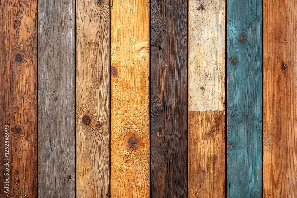 Wooden Planks Background with Varied Textures and Colors Ideal for Natural and Rustic Themes Wooden Planks Background with Varied Textures and Colors Ideal for Natural and Rustic Themes