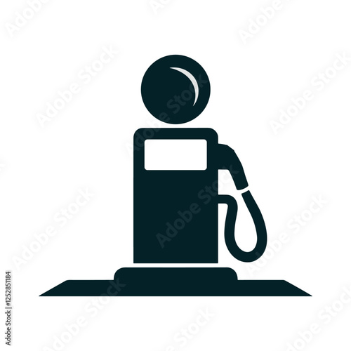 Petrol pump station icon