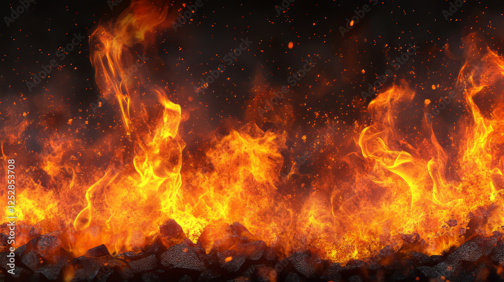 Fire and lava game effect. Magma and rock cartoon ui 2d set. Magic molten flow and liquid splash vfx isolated element design. Hell level platform crack, burst flame and heat ground surface section Fire and lava game effect. Magma and rock cartoon ui 2d set. Magic molten flow and liquid splash vfx isolated element design. Hell level platform crack, burst flame and heat ground surface section