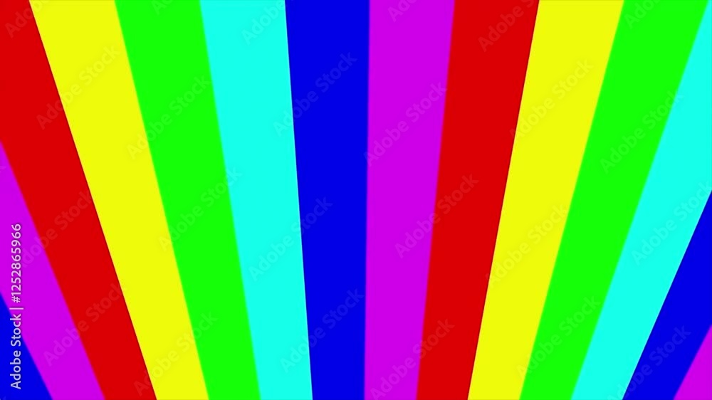 Abstract with multicolor rays coming out of the center. Unique radial pattern. Background with stripe (1)