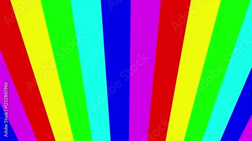 Abstract with multicolor rays coming out of the center. Unique radial pattern. Background with stripe (1)