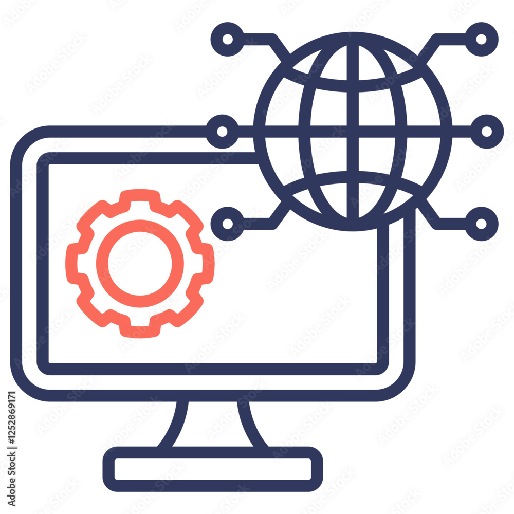 Digital Asset Icon Digital Asset Icon