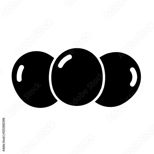 chicken eggs glyph icon
