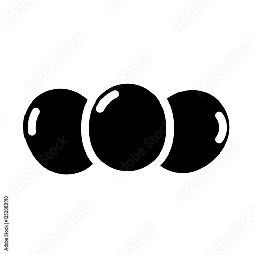 chicken eggs solid icon