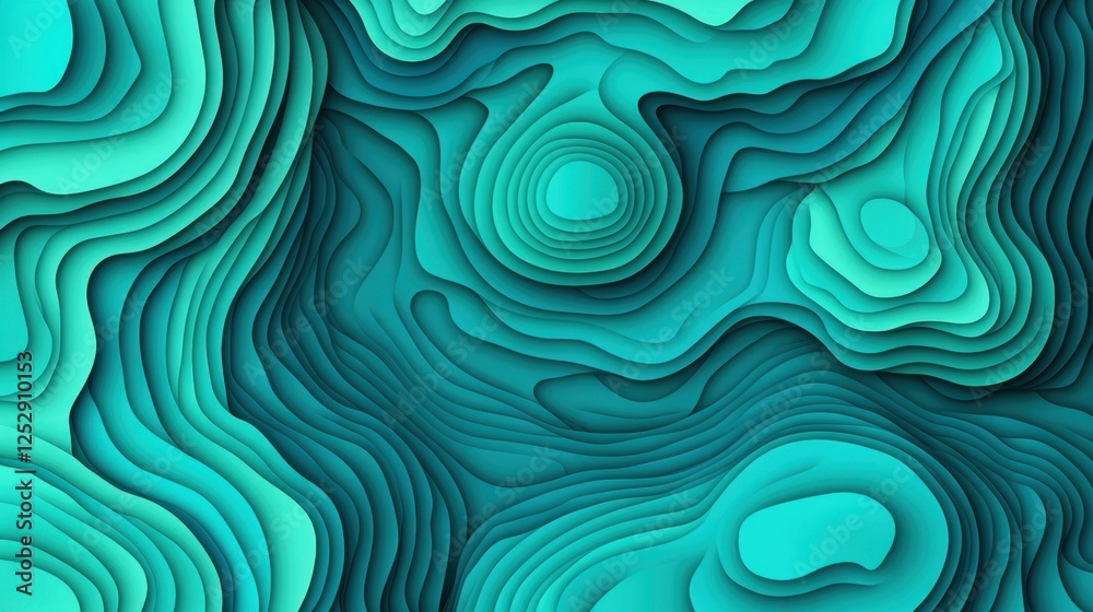 A deep ocean-inspired background with smooth blue-green color transitions A deep ocean-inspired background with smooth blue-green color transitions