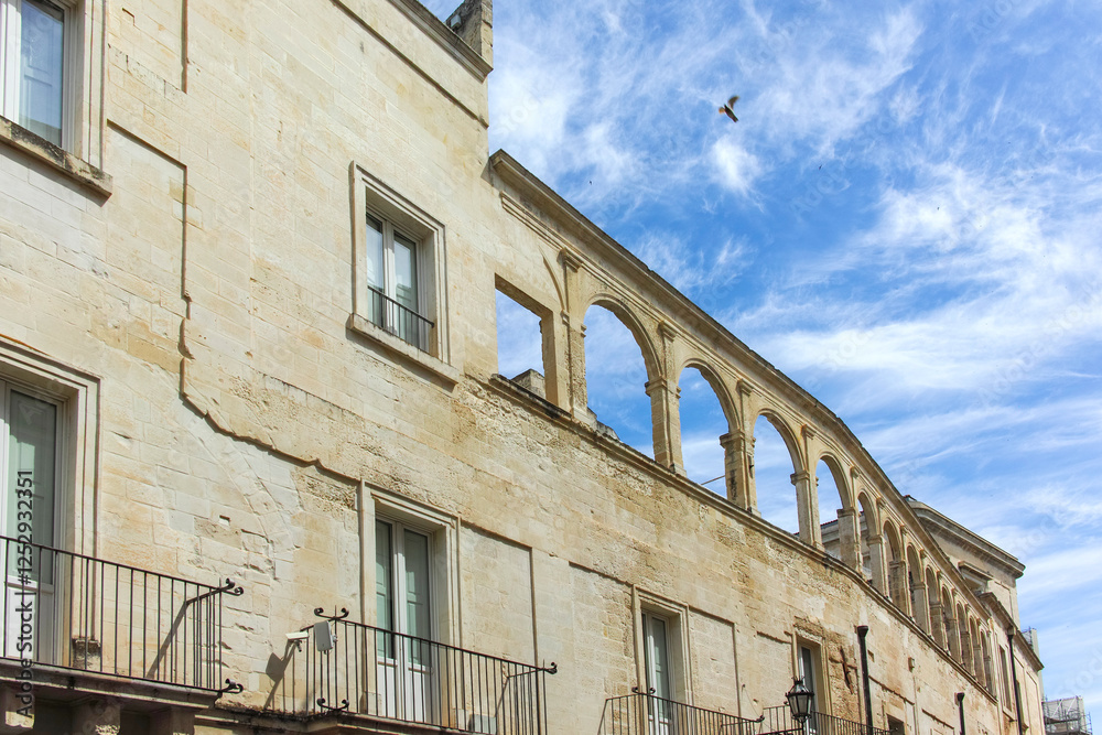 The Old town of Lecce, Apulia Region, Italy The Old town of Lecce, Apulia Region, Italy