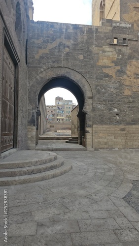 entrance to the castle Egypt 