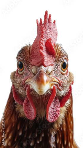 Wallpaper Mural Portrait of a rooster isolated on transparent background Torontodigital.ca