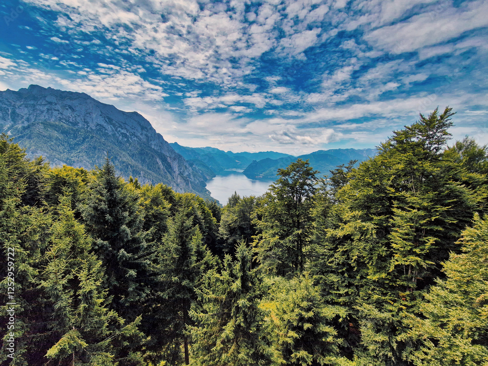 Obraz premium Bergblick