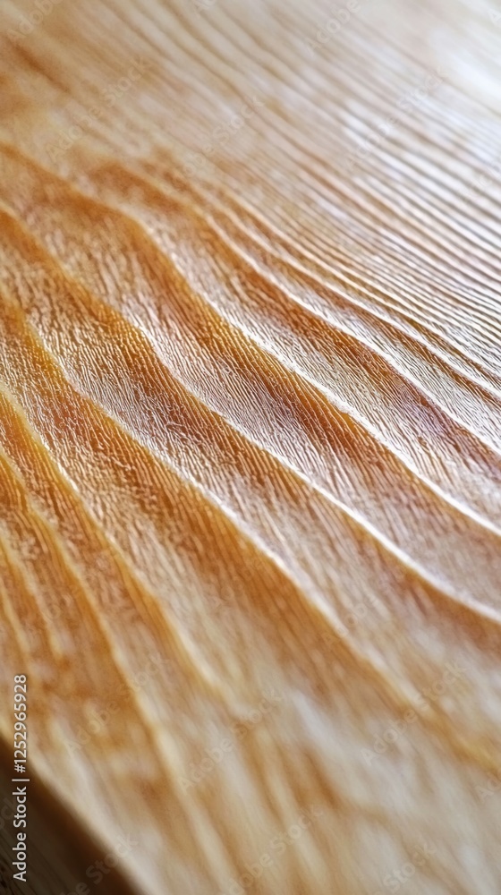 Fototapeta premium Close-Up of Natural Wood Surface with Textured Grain Patterns