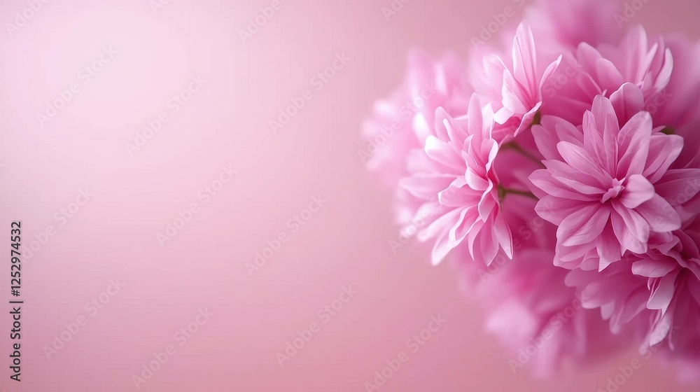 Delicate pink flowers on a soft background. Delicate pink flowers on a soft background.