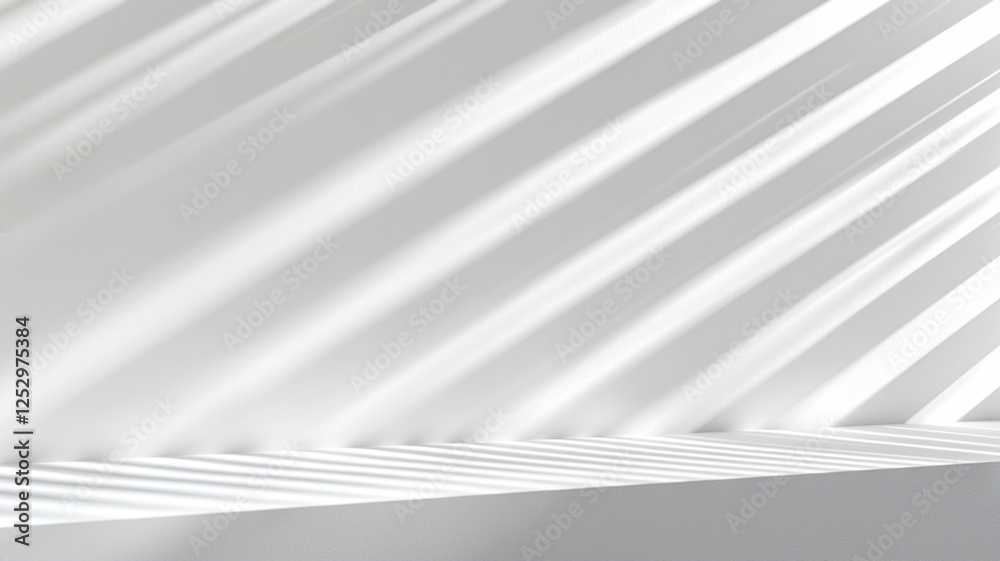 Obraz premium white wall interior sofa room. generative ai