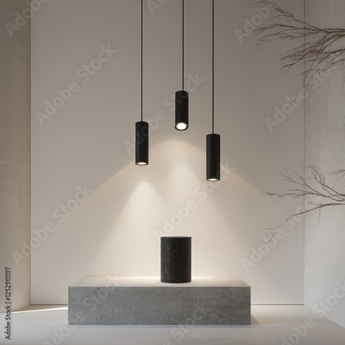 Sleek Magnetic Lamps for Modern Spaces photo