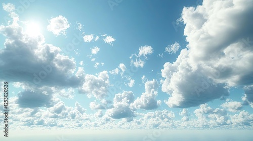 a cloudy sky from below view photo