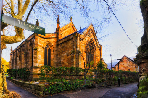 Photography Sydney The Rocks church back