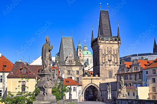 Photography Old town Prague entrance, Czech republic