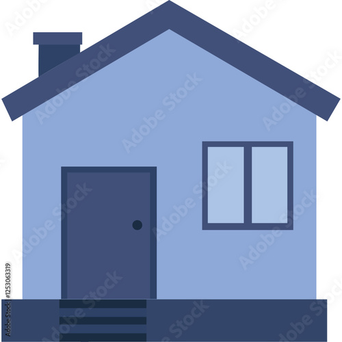 Home building vector insurance icon on white