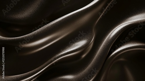 Grainy sepia noise and silver steel gradient banner design