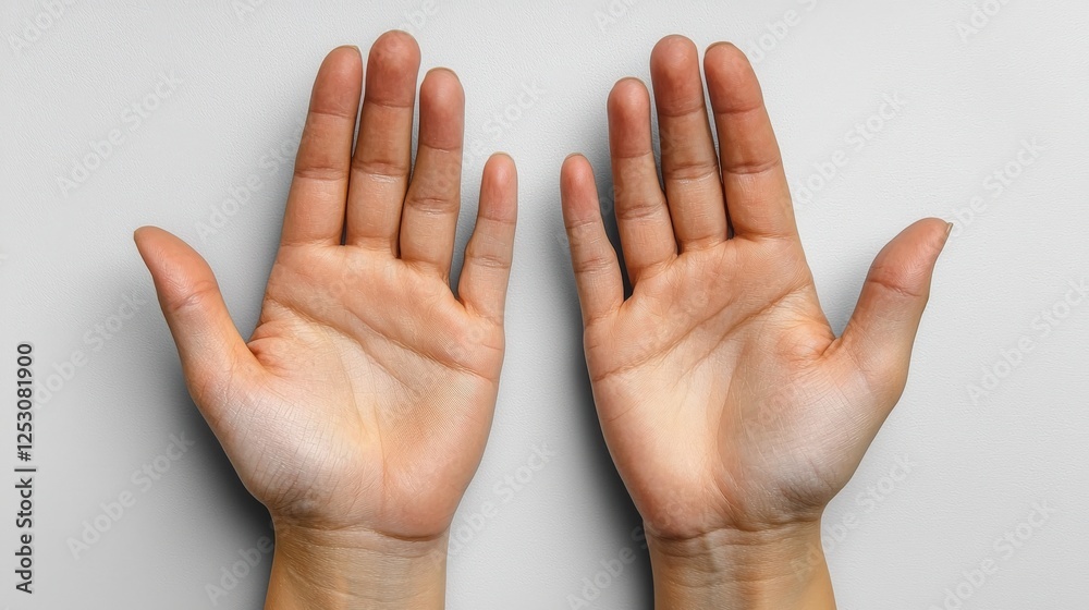 Open Hands Gesture for Support, Communication and Connection Open Hands Gesture for Support, Communication and Connection