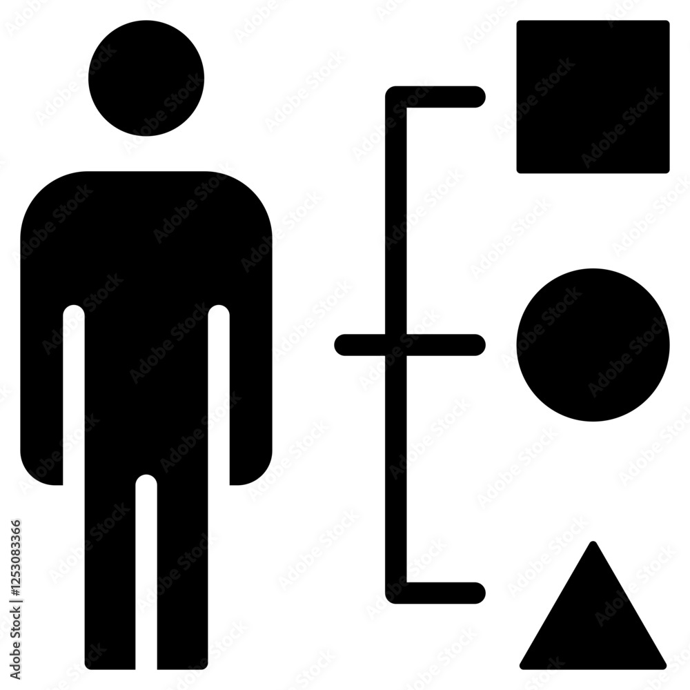 Skills Glyph Icon