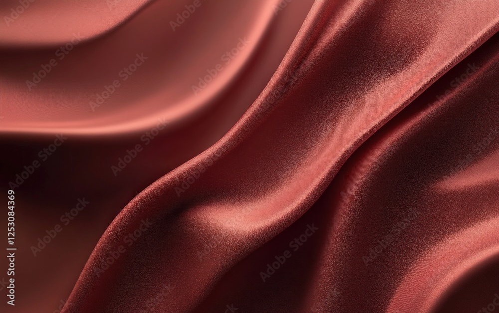 Obraz premium Sepia noise texture background with red coral gradient shape