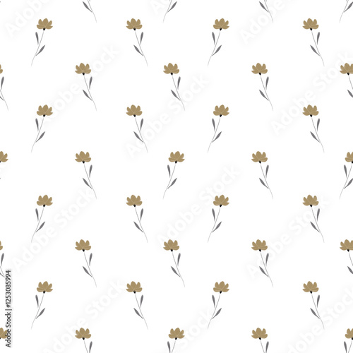 seamless pattern with flowers